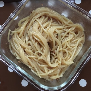 レンジの方がおいしい☆さば味噌パスタ